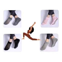 Skarpetki stopki antypoślizgowe bawełniane oddychające do jogi yoga 36-40