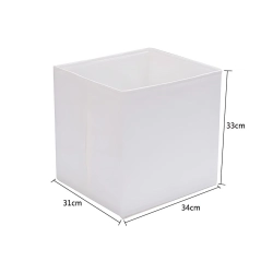 Organizer pudełko pojemnik na ubrania odzież pościel do szafy na regał duże