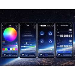 Taśma neon led 5m rgb bluetooth aplikacja pilot wodoodporna elastyczna