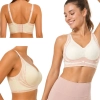Biustonosz sportowy damski push up modelujący bezszwowy wkładki rozmiar 2xl Biustonosz sportowy damski push up modelujący bezszwowy wkładki rozmiar 2xl