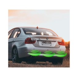 Czujniki parkowania cofania tył zestaw 4x sensor wyświetlacz lcd