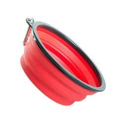 Miska składana silikonowa dla psa kota podróżna turystyczna lekka 800ml