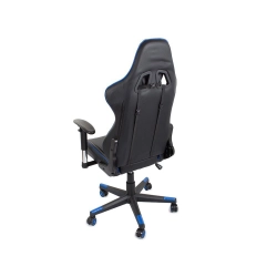 Fotel gamingowy kubełkowy obrotowy biurowy gracza