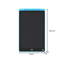 Tablet graficzny do rysowania pisania znikopis tablica 16