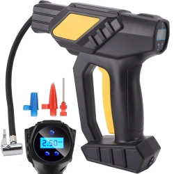 Kompresor samochodowy sprężarka pompka do opon akumulatorowa przenośna