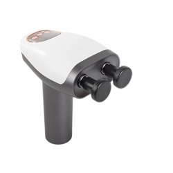 Pistolet do masażu bezprzewodowy lcd mocny zestaw 8 końcówek do pleców