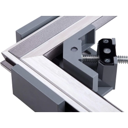 ŚCISK STOLARSKI ZACISK KĄTOWY MONTAŻOWY IMADŁO KĄT 90 NAROŻNE UCHWYT METAL - zdjęcie 6