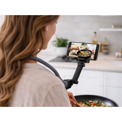 Uchwyt do telefonu na szyję do nagrywania statyw vlog live opaska telefon — zdjęcie 8