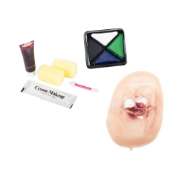 Sztuczna rana makijaż na halloween do malowania blizny rany makeup skóra