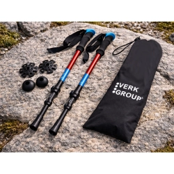 Kijki do chodzenia nordic walking trekkingowe verk group końcówki pokrowiec — zdjęcie 7