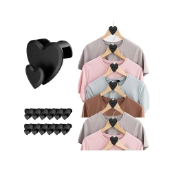 Organizator hak wiszący uchwyt na wieszaki ubrania do szafy zestaw 12 sztuk