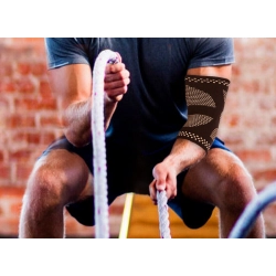 Stabilizator stawu łokciowego wspomagacz na łokieć orteza opaska elastyczna