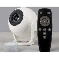 Projektor galaktyka 4k gwiazd rzutnik lampka nocna led efekt nieba kosmos