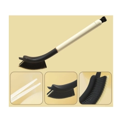 Szczotka do czyszczenia rowków szczelin skrobak do szorowania penseta 2w1