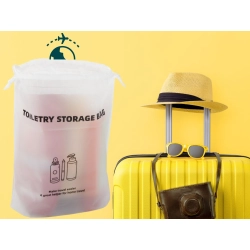 Kosmetyczka torba podróżna na przybory toaletowe organizer do samolotu