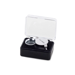 Lupa kieszonkowa jubilerska składana 20x 18mm stal