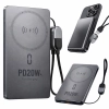 Powerbank szybkie ładowanie 5000 mah 20w usb-c usb-l qc 3.0 bezprzewodowy