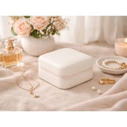 Szkatułka na biżuterię organizer pudełko kuferek