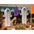 Duch zawieszka papierowa halloween duszek 3d składany z papieru dekoracja