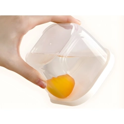 Pojemnik na żywność z pokrywką hermetyczny organizer do kuchni 500ml 0,5l