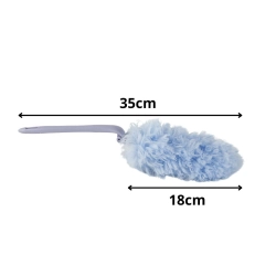 Szczotka miotełka do kurzu brudu pajęczyn rozkładana z mikrofibry 35cm