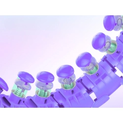 Hula hop z obciążeniem odchudzające do ćwiczeń obręcz regulowana masująca