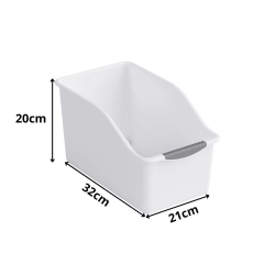 Organizer kuchenny plastikowy pojemnik do szafki na chemię kuchnia łazienka