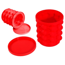 Forma do lodu silikonowa wiaderko kubek kostkarka kostki lodu foremka lód