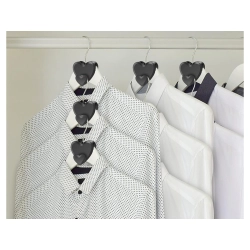 Organizator hak wiszący uchwyt na wieszaki ubrania do szafy zestaw 12 sztuk