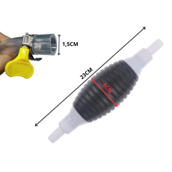 POMPA POMPKA DO SPUSZCZANIA PALIWA WODY OLEJU ROPY RĘCZNA ZESTAW 2M OPASKI