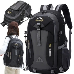 Plecak 40l czarny podróżny turystyczny trekkingowy mocny w góry wytrzymały