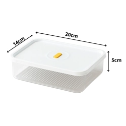 Pojemnik na żywność z pokrywką hermetyczny organizer do kuchni 1,4 l 1400ml