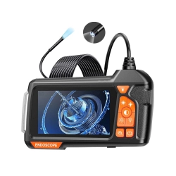 Kamera inspekcyjna endoskop hd 5m ip67 usb 6led do rur wyświetlacz lcd — zdjęcie 9