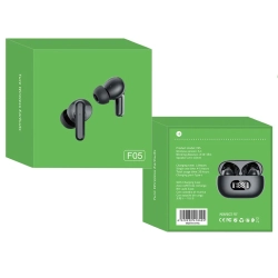 Słuchawki douszne bluetooth bezprzewodowe z etui ładującym led i mikrofonem