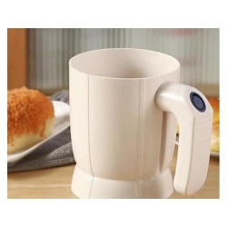 Sitko do przesiewania mąki przesiewacz kuchenny cedzak elektryczny pojemny