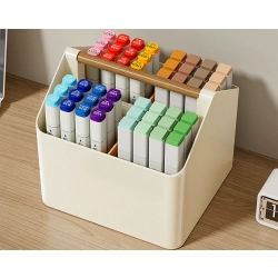 Przybornik organizer na biurko na drobiazgi do łazienki na kosmetyki