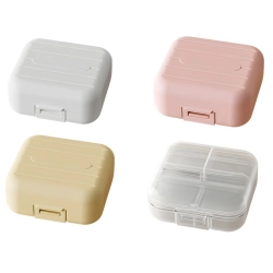 Pojemnik na leki organizer tabletek kapsuek 7 przegródek pudełko podróżne