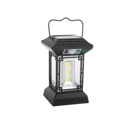 Lampa solarna z czujnikiem zmierzchu ruchu 5 trybów 60 led cob z pilotem
