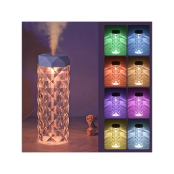 Nawilżacz powietrza dyfuzor zapachowy aromaterapia mgiełka usb rgb kryształ