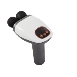 Pistolet do masażu bezprzewodowy lcd mocny zestaw 8 końcówek do pleców