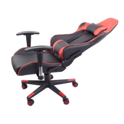 Fotel gamingowy kubełkowy obrotowy biurowy gracza