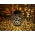 Lampion solarny ozdobny LED latarnia słoneczna czarna wisząca lampa