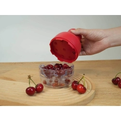 Drylownica do wiśni czereśni oliwek z pojemnikiem wyciskacz pestek ręczna