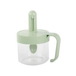 Pojemnik na przyprawy kuchenne z łyżką do żywności kubek z uchem zamykany