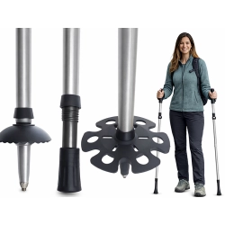 Kijki do chodzenia nordic walking trekkingowe verk group zestaw pokrowiec — zdjęcie 15