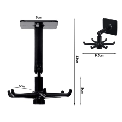 Wieszak kuchenny łazienkowy obrotowy organizer