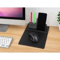 Podkładka pod mysz ładowarka indukcyjna bezprzewodowa na telefon organizer