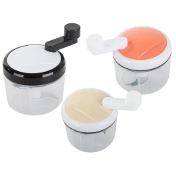 Siekacz do warzyw cebuli szatkownica krajacz ręczna na korbkę ostra ostrze