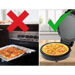 Elektryczny piec do pizzy 1000w nieprzywierająca powłoka szybkie pieczenie