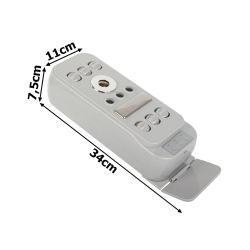 Masażer do stóp elektryczny masujący podgrzewający młotkujący wibracyjny